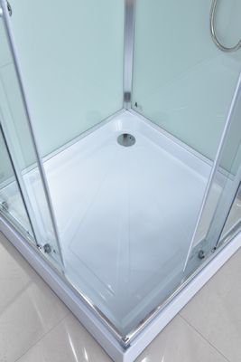 приложения ливня Bathroom 5mm сползая стеклянные 800x800x2150mm