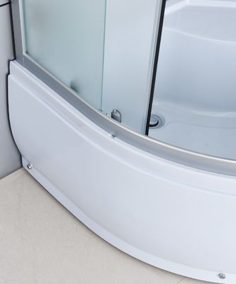 Приложения ливня квадранта Bathroom рамка белого алюминиевая