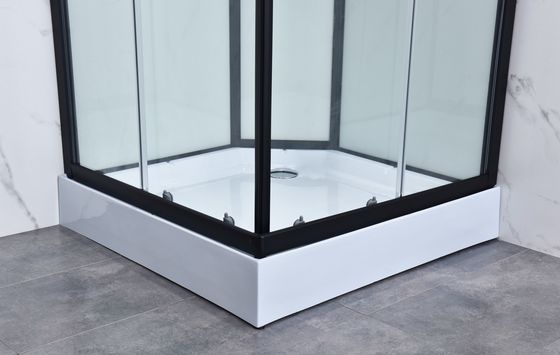 рамка стеклянной кабины Bathroom 900x900x1900mm алюминиевая