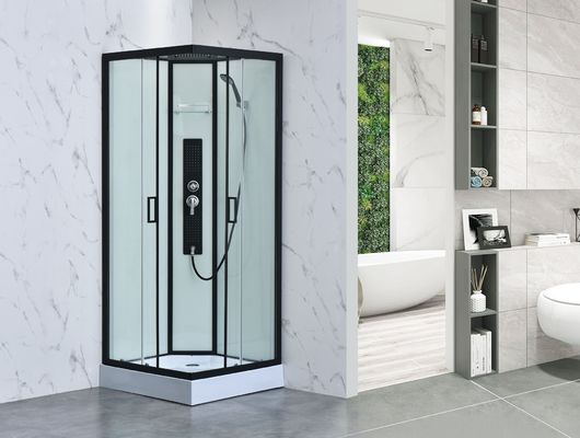 рамка стеклянной кабины Bathroom 900x900x1900mm алюминиевая