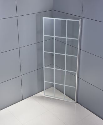 Обрамленная дверь сползая 6mm оси Bathroom 1800x700mm