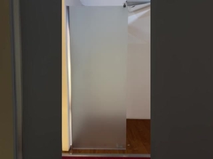 Чистый специально изготовленный 8 мм стеклянный душевой корпус для офисного здания