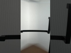 6 мм узкое стекло с алюминиевым каркасом для современной и стильной ванной